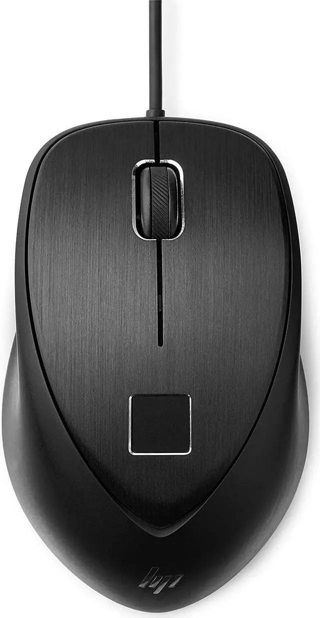 Alt view image 17 of 18 - HP USB Fingerprint Mouse Wired Mouse
