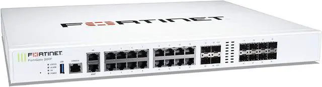Main image of Fortinet FortiGate FG-200F Network Security/Firewall Appliance FG200FBDL95036
