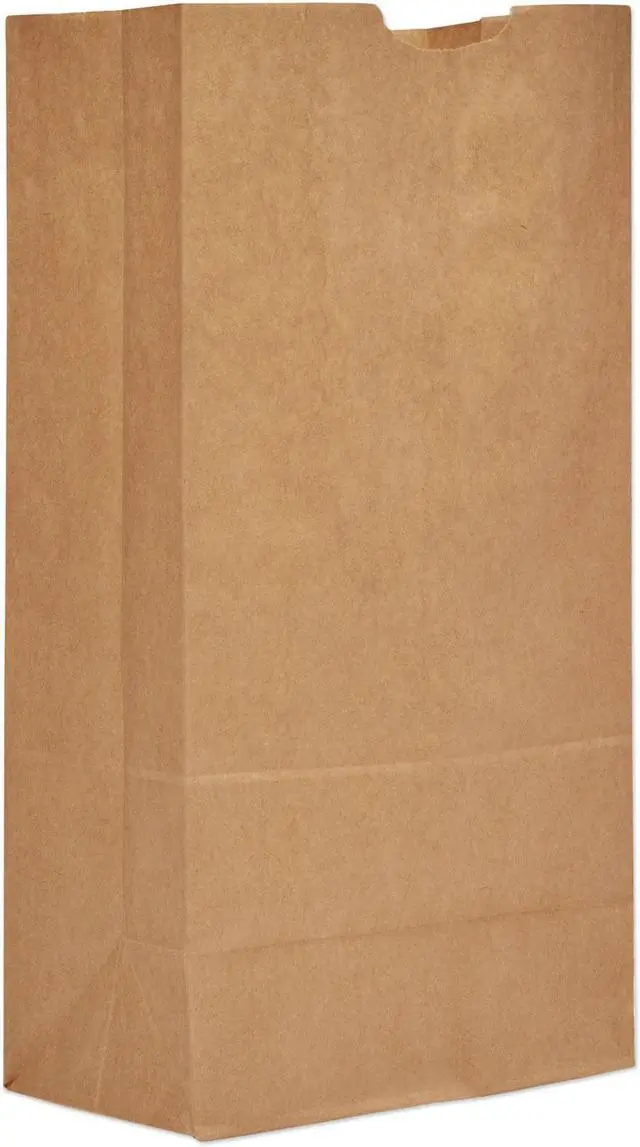 Alt view image 3 of 3 - Grocery Bag Flat Bottom 20# Brown, Pk500 ZORO SELECT 12R068