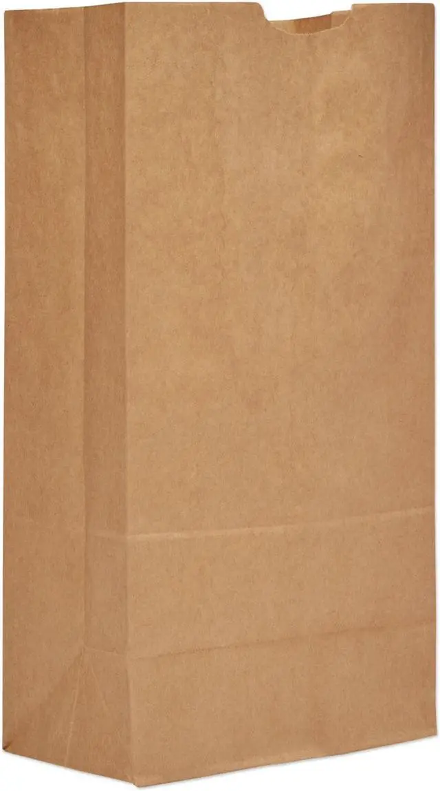 Alt view image 3 of 3 - Grocery Bag Flat Bottom 20# Brown, Pk500 ZORO SELECT 12R055