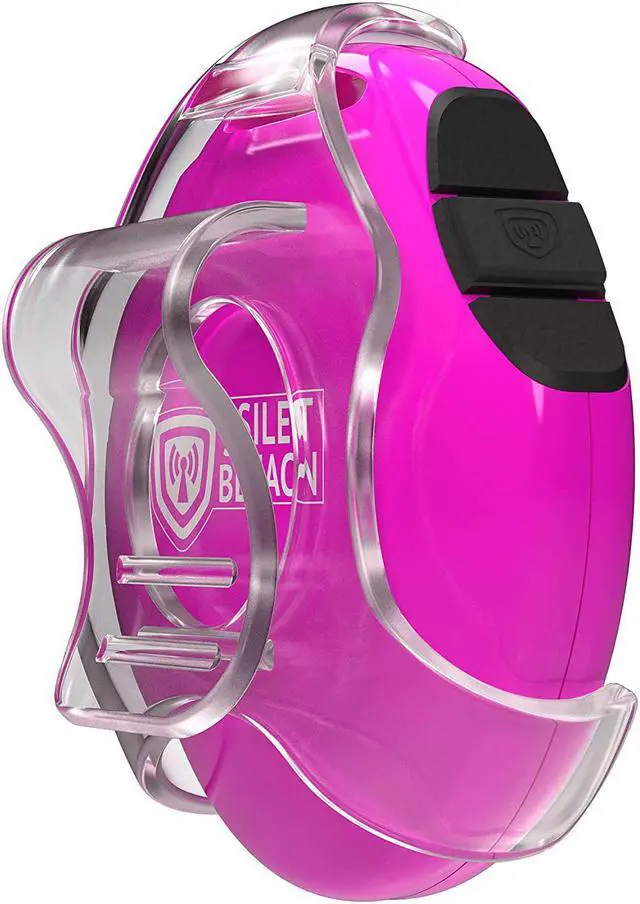 Alt view image 9 of 20 - Silent Beacon Personal Emergency Response Communicator SB101CP1, Pink
