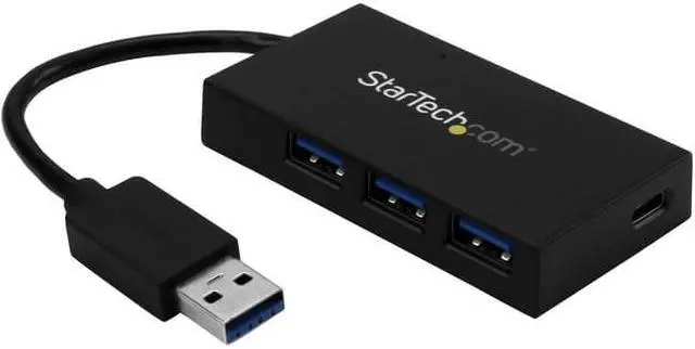 Alt view image 8 of 8 - StarTech HB30A3A1CFB 4 Port USB Hub - USB 3.0 - USB A to 3 x USB A and 1 x USB C - USB Port Expander