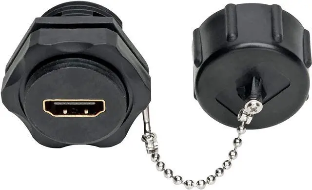 Alt view image 15 of 18 - Tripp Lite P569-000-FF-IND 4K HDMI Coupler with Ethernet, IP67 Rated