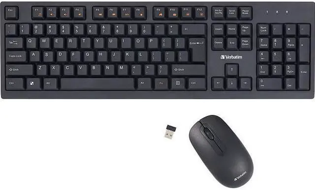 Alt view image 16 of 20 - Verbatim Wireless Keyboard and Mouse 70724