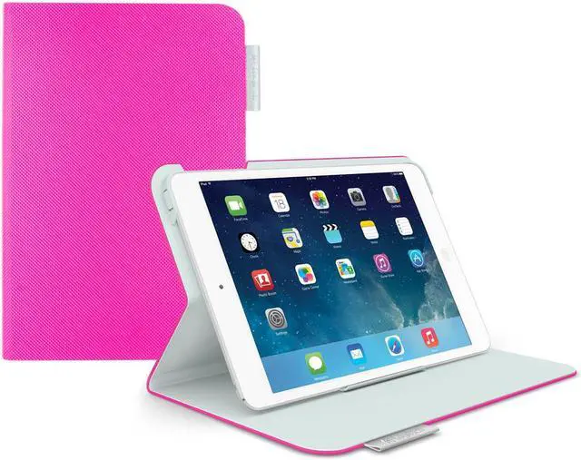 Alt view image 2 of 7 - Logitech Folio Protective Case for iPad mini - Fantasy Pink