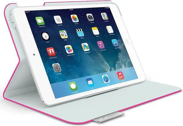 Alt view image 4 of 7 - Logitech Folio Protective Case for iPad mini - Fantasy Pink