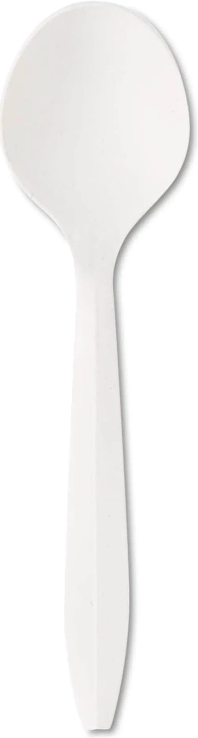 Main image of Boardwalk Mediumweight Cutlery Soup Spoon White 1000/Carton BWKSOUPSPOON