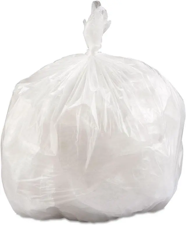 Main image of High-Density Commercial Can Liners Value Pack 33 gal 14 microns 33" x 39" Clear 250/Carton VALH3340N16