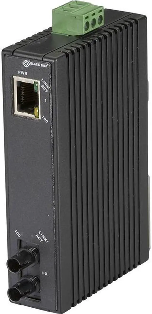 Alt view image 4 of 11 - Black Box LMC270A-MM-ST Transceiver/Media Converter