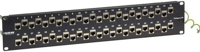 Alt view image 4 of 5 - Black Box C6AFP70S-48 Gigatrue 3 Cat6. Shielded Patch Cord Red
