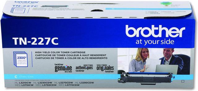 Alt view image 7 of 20 - Brother TN227C High Yield Toner Cartridge - Cyan