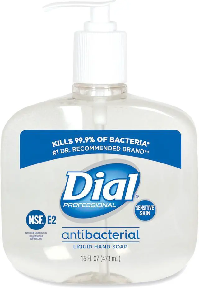 Alt view image 5 of 8 - Antimicrobial Soap for Sensitive Skin, 16 oz Pump