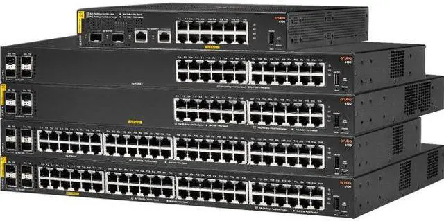 Main image of Aruba 6100 24G 4SFP+ Switch JL678AABA