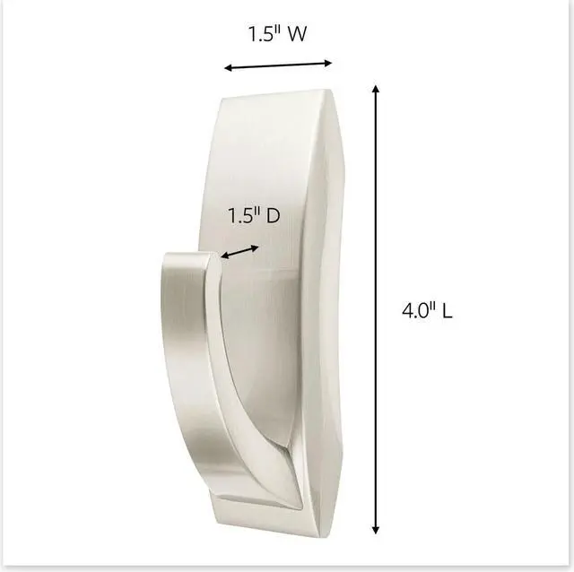 Alt view image 3 of 17 - Command Large Metal Hook (MR03-SN-BES) 2363831