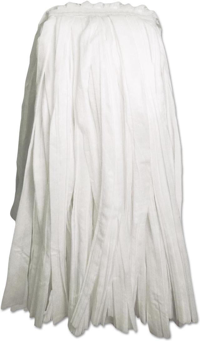 Main image of Boardwalk Cut-End Wet Mop Head Rayon/Polyester Non-Woven White 20oz UNSBW1020