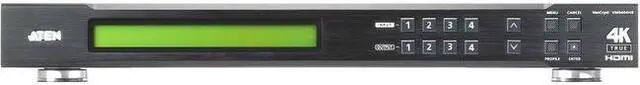 Alt view image 4 of 8 - VanCryst VM0404HB 4 x 4 True 4K HDMI Matrix Switch