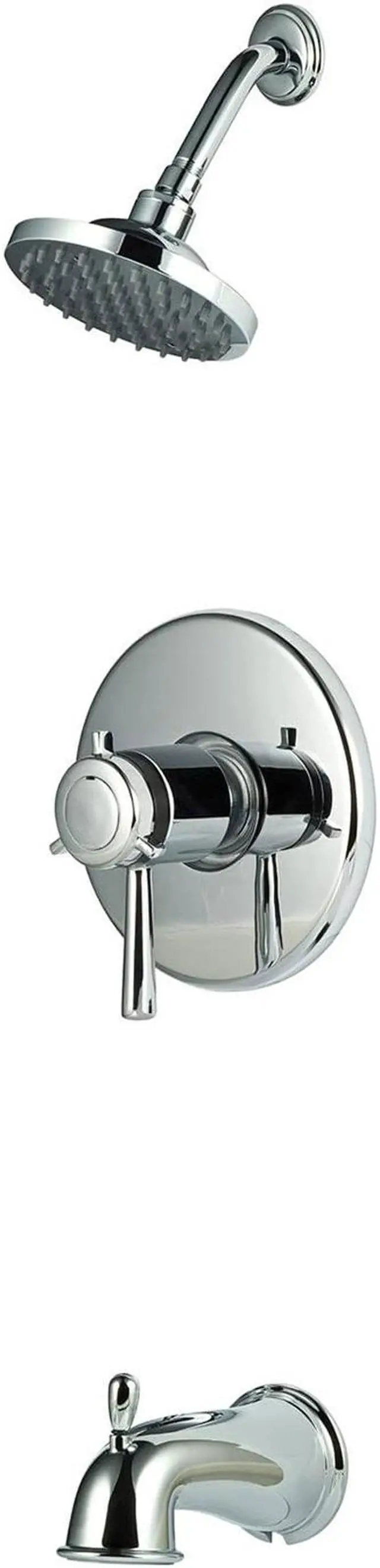 Main image of Pfister LG89-8TUC Thermostatic Tub & Shower Trim Kit 1.8 gpm Polished Chrome