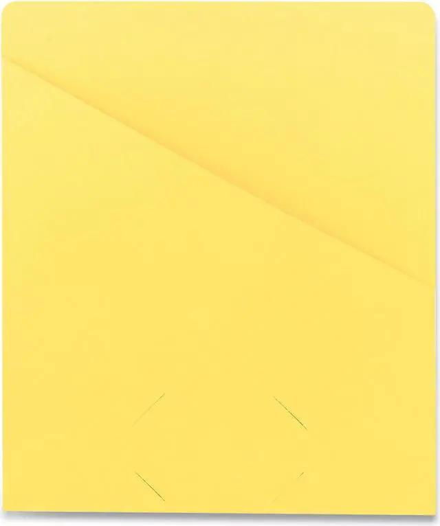 Alt view image 4 of 20 - Smead Slash Jacket 9-3/4"x11-1/2" 25/PK 11 Pt Yellow 75434