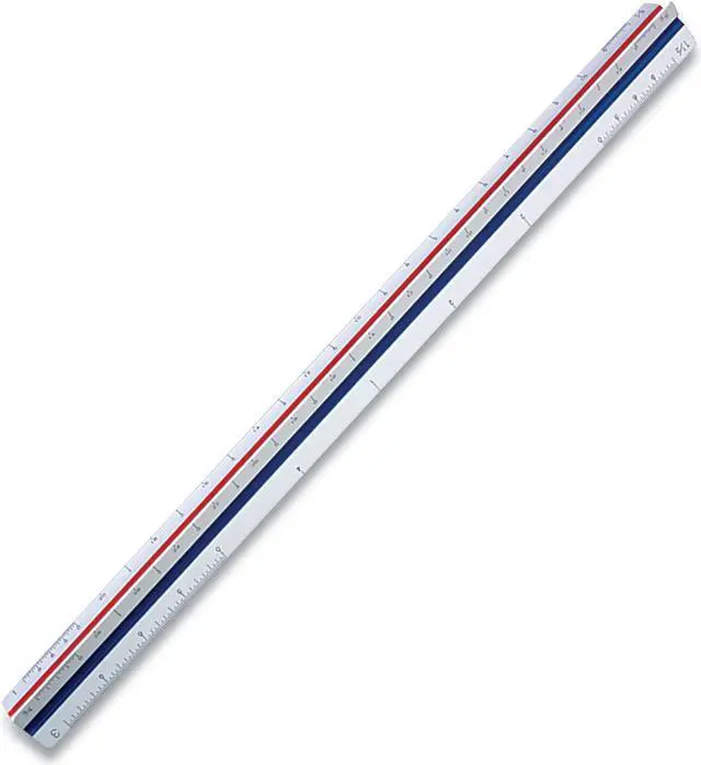 Alt view image 7 of 13 - Staedtler Engineering Triangular Scale