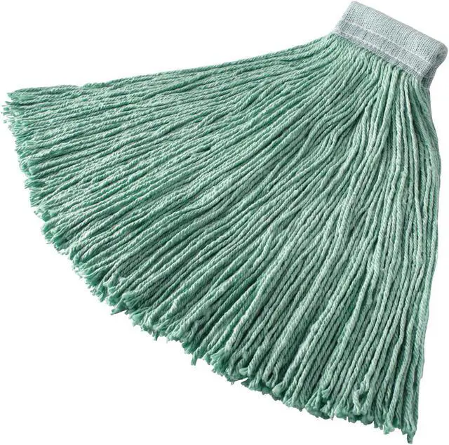 Alt view image 7 of 8 - RUBBERMAID COMMERCIAL FGF13700GR00 5 in String Wet Mop, 28 oz Dry Wt, Clamp On