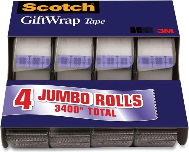 Alt view image 3 of 10 - Scotch Gift Wrap Tape with Dispenser 3/4 x 23.61 yds. 415