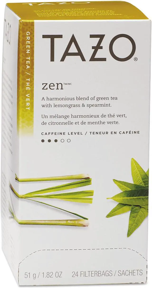 Alt view image 7 of 7 - Starbucks Tazo Zen Tea Green 24/BX 149900