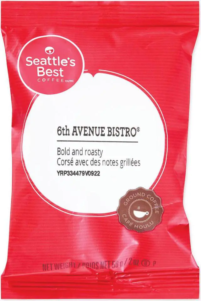 Alt view image 4 of 5 - Seattle`S Best 11008560 Premeasured Coffee Packs, Henry`s Blend, 2 oz. Packet, 18/Box