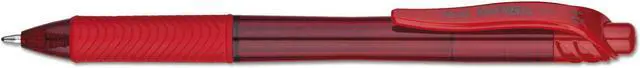 Alt view image 2 of 3 - Pentel BL110B EnerGel X Retractable Roller Gel Pen, Red Ink, Bold
