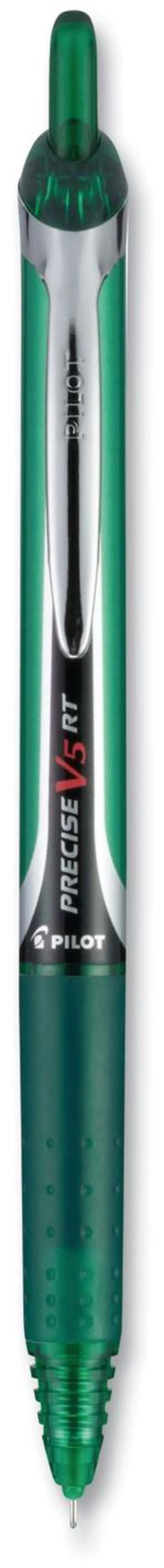 Alt view image 5 of 5 - Pilot Rollerball Pen Retract. .5mm Extra Fine Pnt GN Barrel/Ink 26065