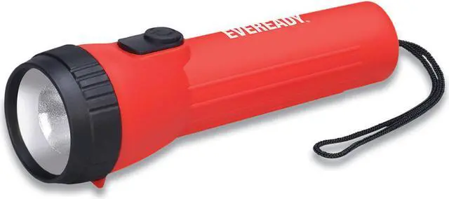 Alt view image 2 of 2 - Eveready 7.09" LED Flashlight Red (EVEL25IN) 2661305