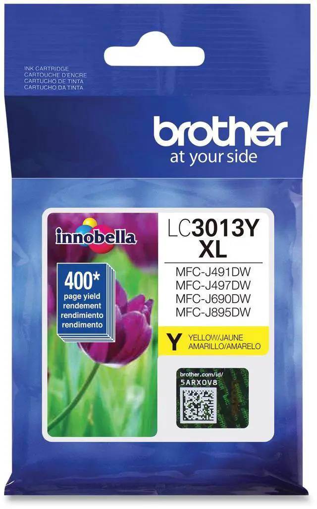 Alt view image 3 of 18 - Brother LC3013Y High Yield Innobella Ink Cartridge - Yellow