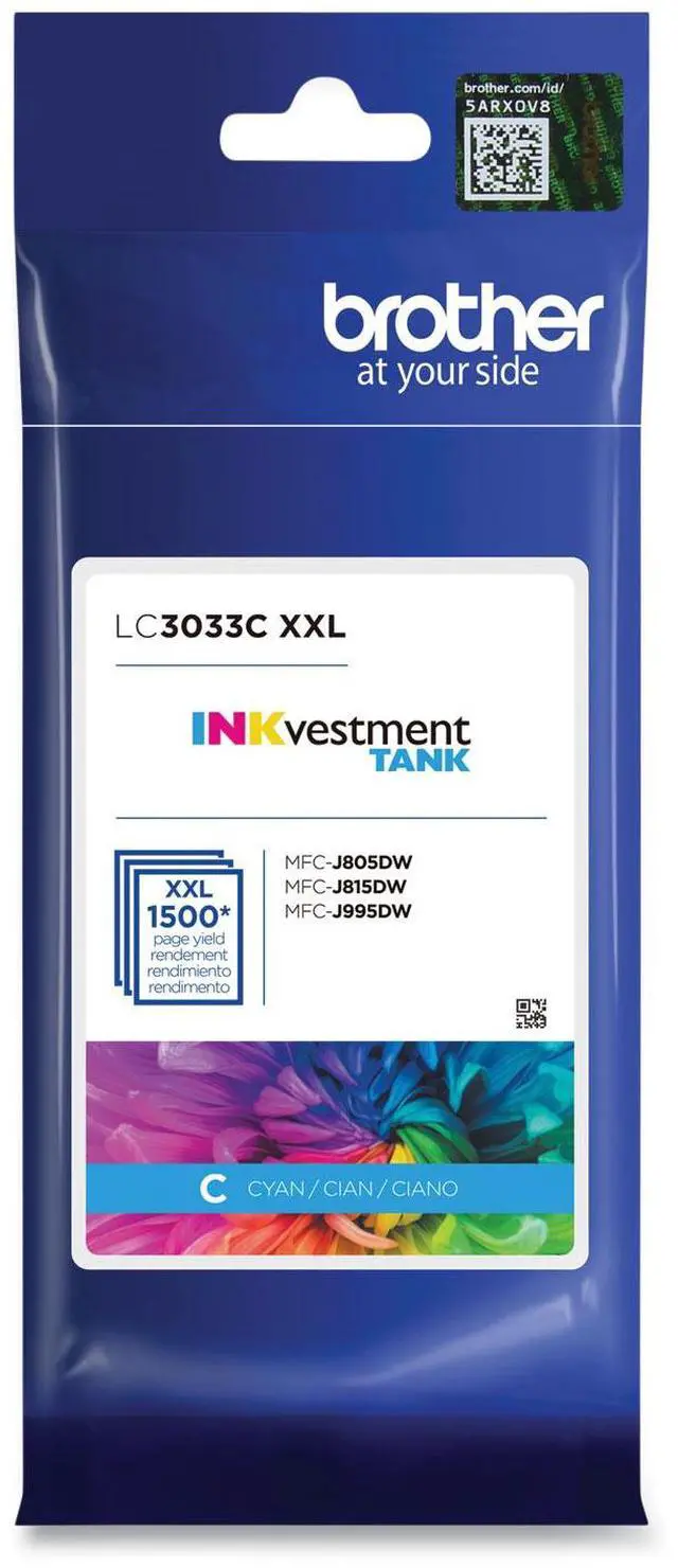 Alt view image 8 of 12 - Brother LC3033C Super High Yield Ink Cartridge - Cyan