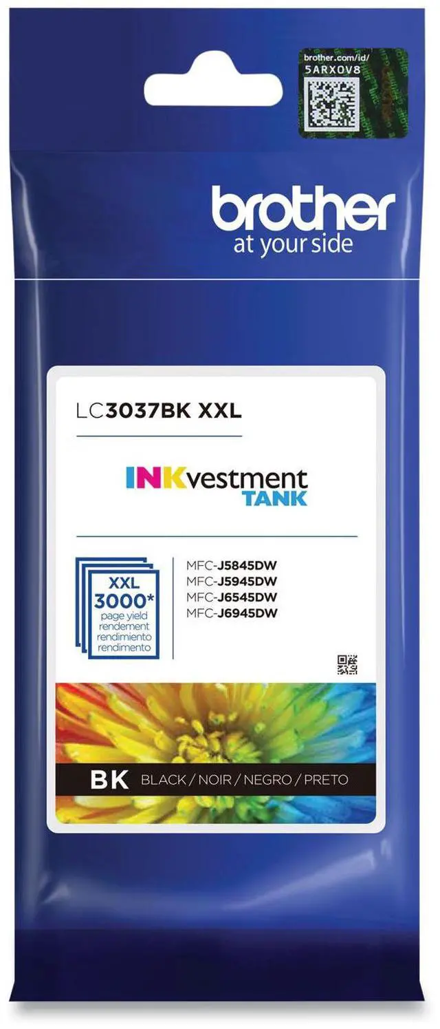 Alt view image 3 of 12 - Brother LC3037BK Super High Yield Ink Cartridge - Black