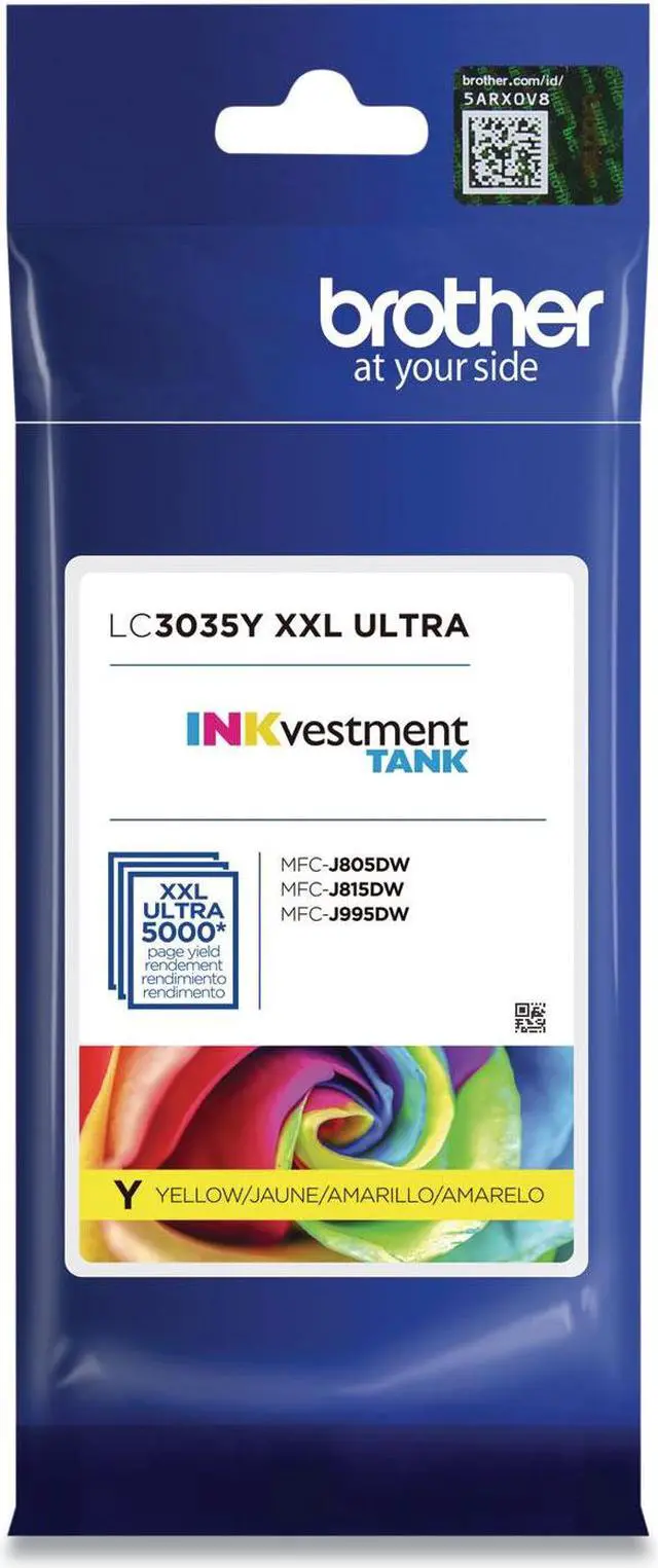 Alt view image 18 of 18 - Brother LC3035Y Ultra High Yield Ink Cartridge - Yellow