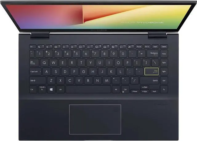 Alt view image 5 of 6 - ASUS VivoBook Flip AMD Ryzen 5 4500U 8GB Memory 256 GB PCIe SSD AMD Radeon Graphics 14.0" Touch Screen 1920 x 1080 Convertible 2-in-1 Laptop Windows 10 Home 64-bit TM420IA-XB51T