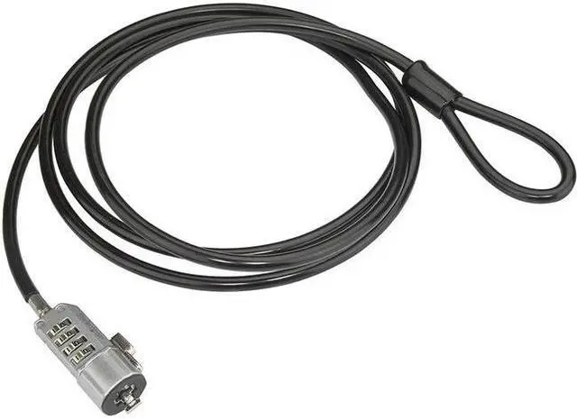 Main image of 4XEM Laptop Combination Lock 6' Black