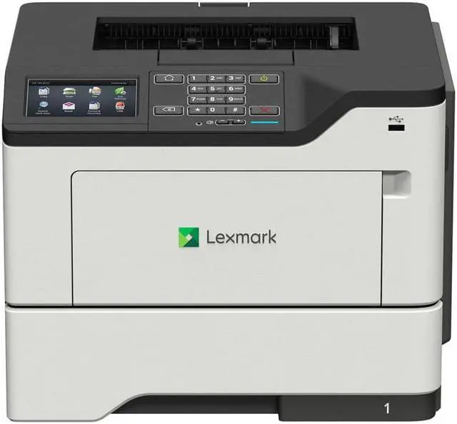 Alt view image 6 of 18 - Lexmark MS620 MS622de Laser Printer - Monochrome - 1200 x 1200 dpi Print - Plain Paper Print - Desktop - TAA Compliant