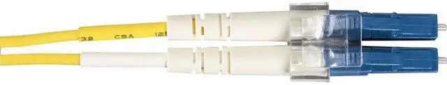 Alt view image 4 of 7 - Single-Mode 9-Micron Duplex Fiber Optic Cable LC-LC PVC 2-m 6.5-ft.