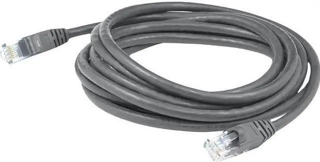Main image of AddOn 14ft Cat6 Snagless UTP Network Patch Cable Gray ADD14FCAT6AGY