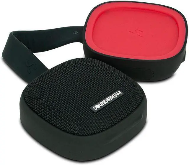 Alt view image 2 of 5 - Soundstream h2GO IPX7 Waterproof Portable Wireless Bluetooth Speaker - Black