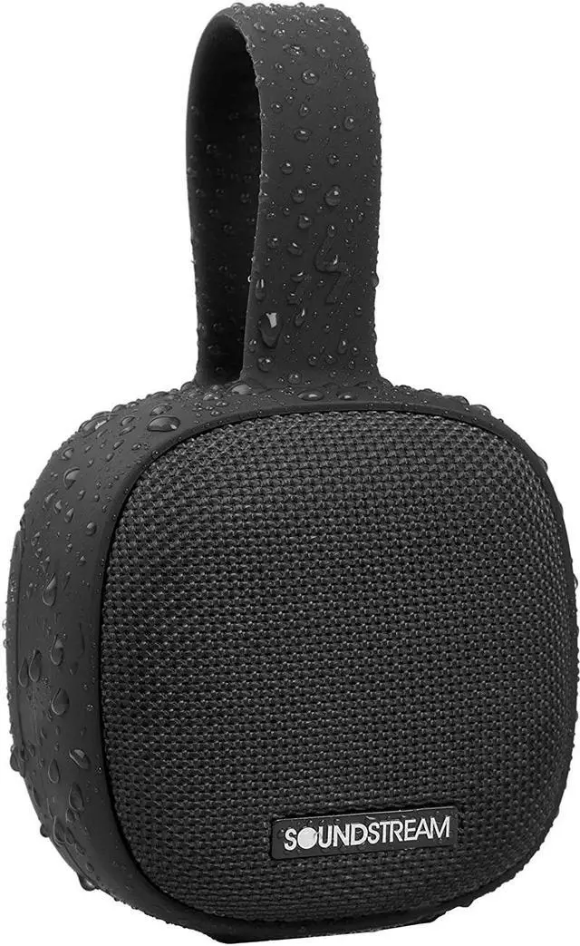 Alt view image 5 of 5 - Soundstream h2GO IPX7 Waterproof Portable Wireless Bluetooth Speaker - Black