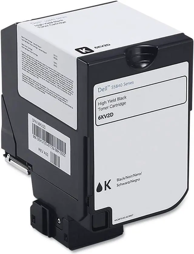 Main image of DELL PRINTER ACCESSORIES W3GR6 20K PG HIGH YIELD BLACK TONER