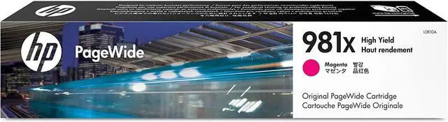 Alt view image 6 of 13 - HP 981X High Yield Magenta Original PageWide Cartridge L0R10A