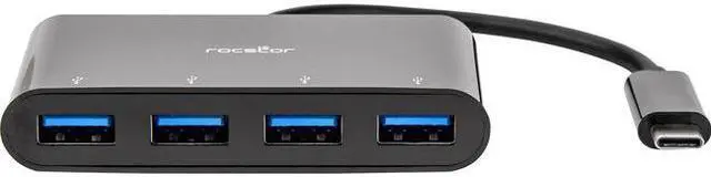 Main image of Rocstor Slim Portable 4 Port USB C Hub Y10A228B2