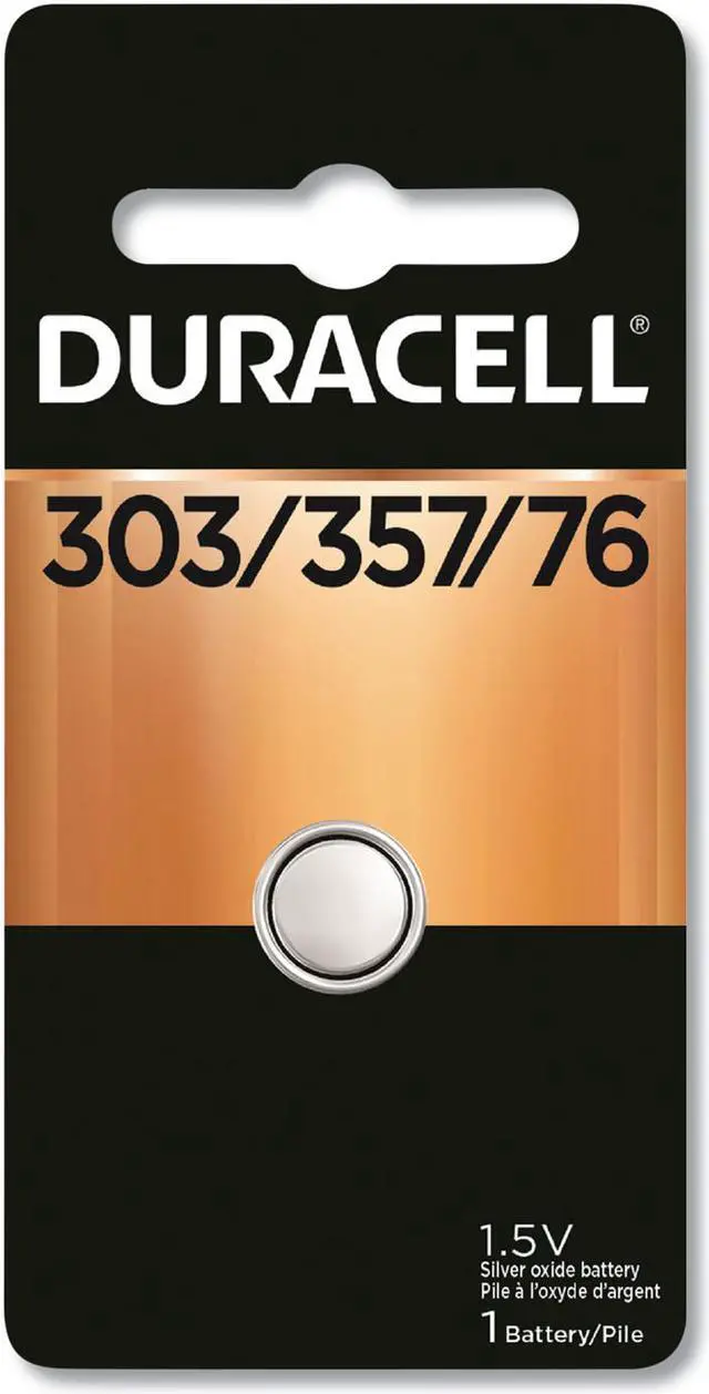 Alt view image 4 of 6 - Duracell Products Button Cell Silver Oxide Calculator & Watch Battery DU303