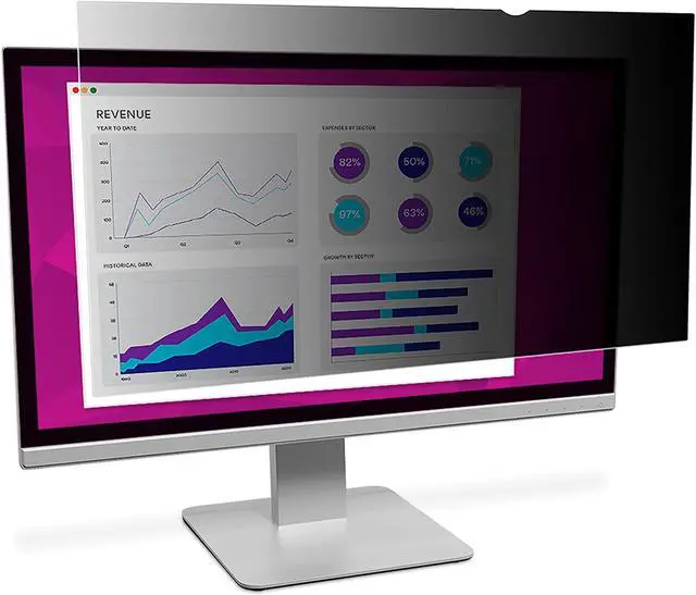 Alt view image 13 of 20 - 3M™ High Clarity Privacy Filter For 21.5" Widescreen Monitor