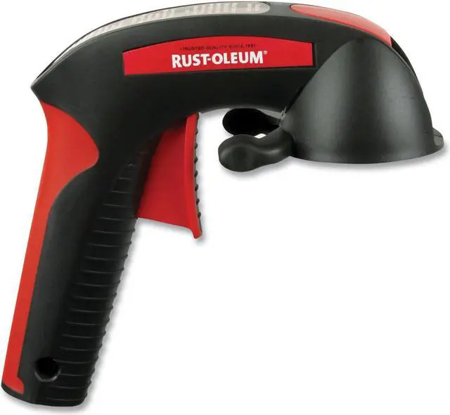 Alt view image 6 of 10 - RUST-OLEUM 241526 Spray Can Grip, 7 3/8 in Lg, 1 3/4 in Wd, Black, Aerosol