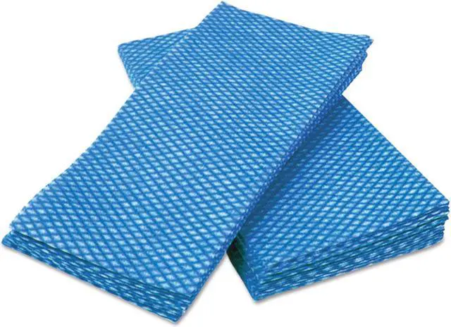 Alt view image 3 of 3 - Cascades W902 Busboy Durable Foodservice Towels, Blue/White, 12 X 24, 200/Carton