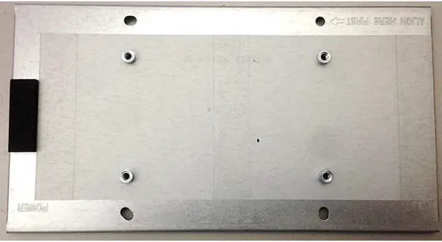 Alt view image 4 of 6 - Supermicro Accessory MCP-120-84702-0N CB3 JBOD Card Bracket