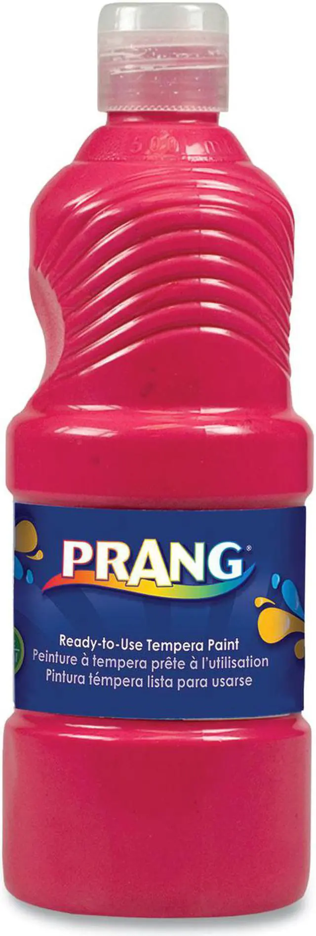 Alt view image 2 of 3 - Ready-to-Use Tempera Paint Magenta 16 oz Dispenser-Cap Bottle X21618